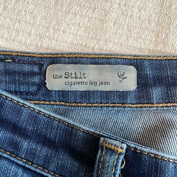 AG 𝅺Adriano Goldschmied Stilt Cigarette Leg Jeans Size 26 - Picture 3 of 10